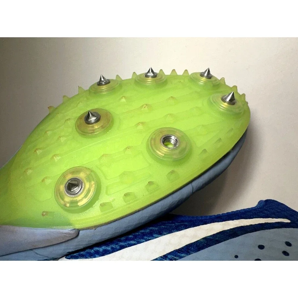 Nike Zoom Rival M 8 Track & Field Spikes Women's Size 10 Blue Volt 806559-401